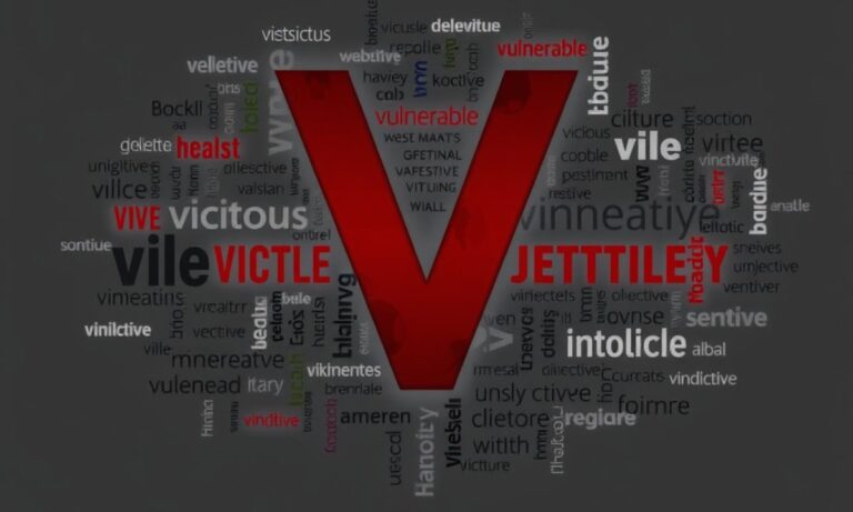 350+ Negative Words That Begin With The Letter V in 2025