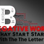 900+ Negative Words That Start With The Letter B