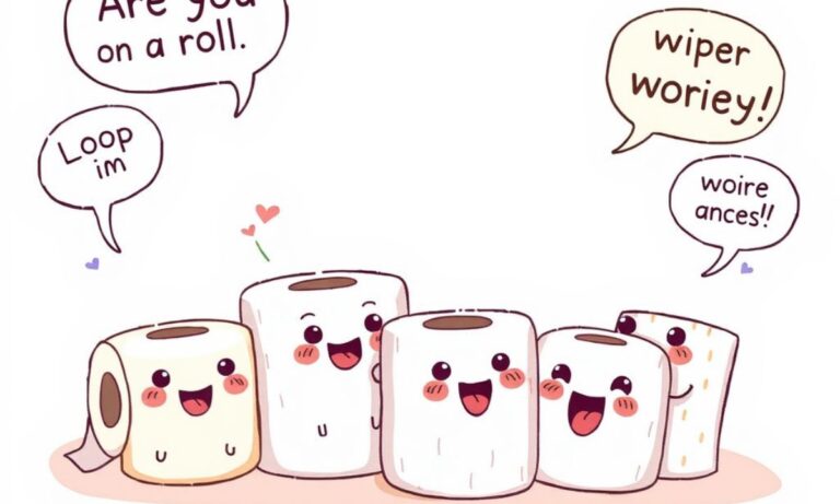 125+ Funny Toilet Paper Puns and Jokes Are You on a Roll