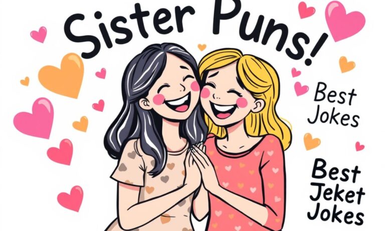 150+ Best Sister Puns and Jokes In 2025
