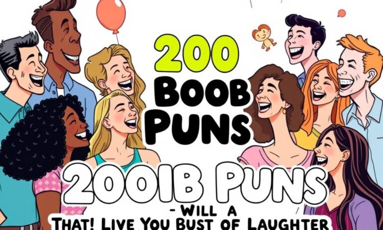 200 Boob Puns That Will Give You a Bust of Laughter In 2025