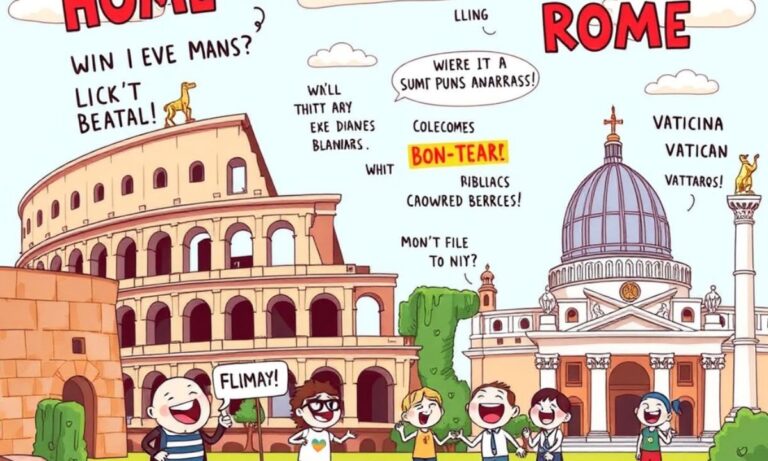 Best Funny Rome Puns That Will Make You LOL In 2025