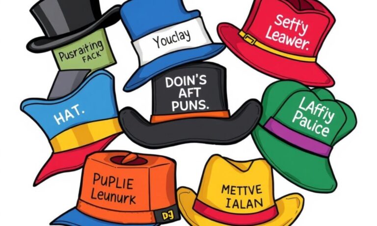 Hat Puns That Will Have You Crowning Yourself with Giggles
