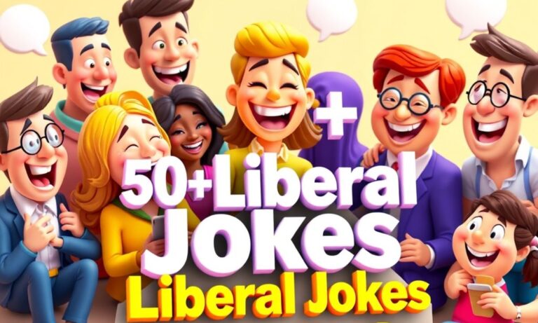 50+ Liberal Jokes to Brighten Your Day with Laughs In 2025