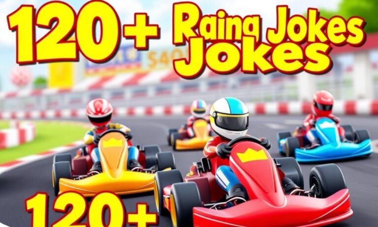 120+ Racing Jokes for Speedy Laughs and Family Fun In 2025