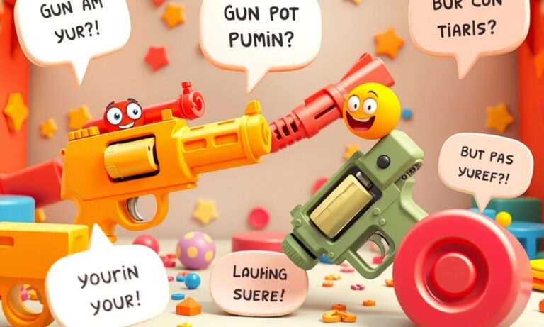 180+ Funny Gun Puns & Jokes One Liner (2025)