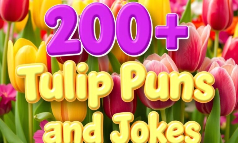 200+Tulip Puns and Jokes Brighten Your Day with Floral Fun In 2025