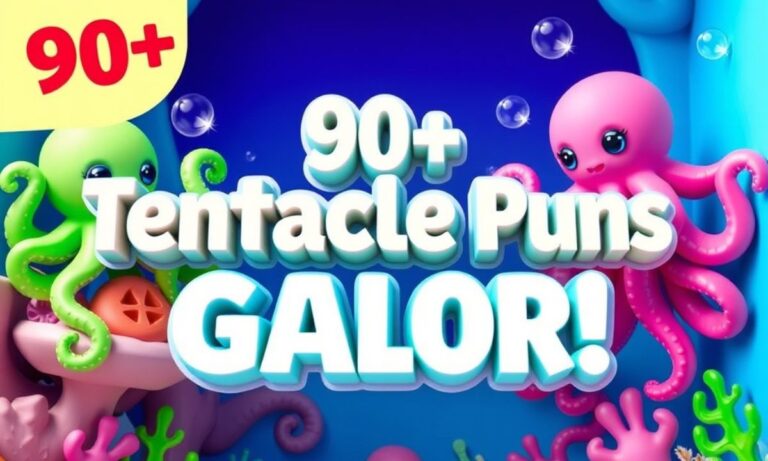 90+Tentacle Puns Galore That Will Have You Hooked And LOL