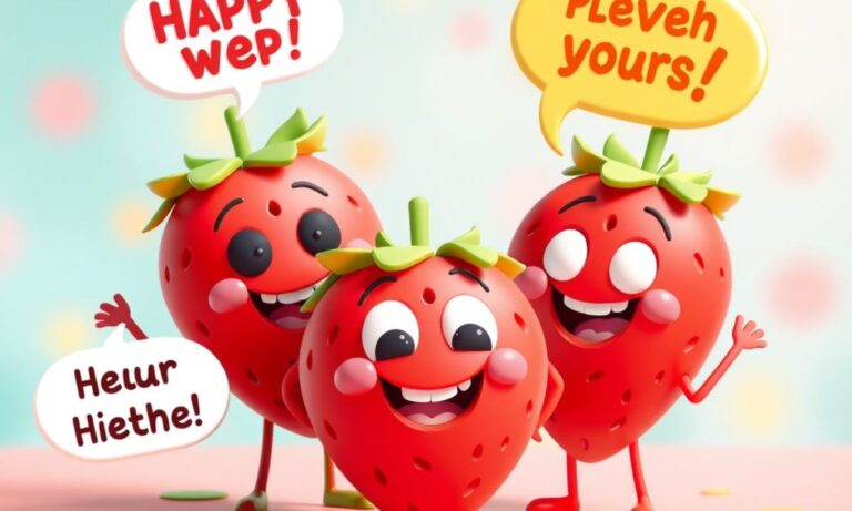 299+ Funny Short Strawberry Puns & Jokes One-Liners (2025)