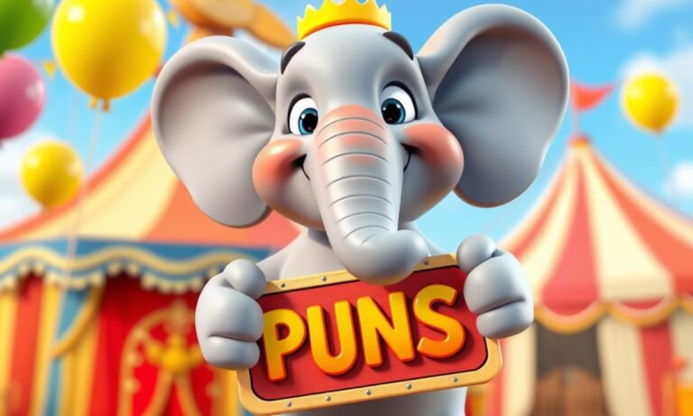 300 Elephant Puns & Jokes One Liners(2025)Funny Love & Kids
