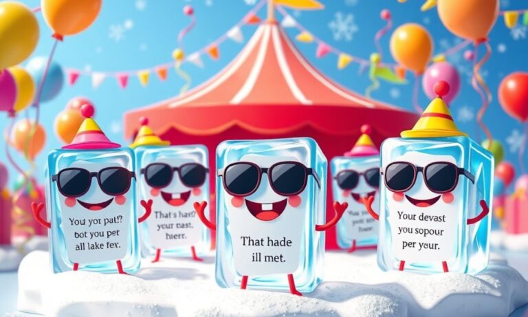315+ Ice Puns & Jokes One Liners(2025) Short For Adults