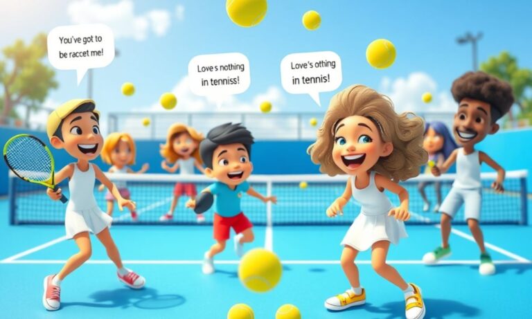 400+ Tennis Puns & Jokes One Liners(2025) Captions & Flirty