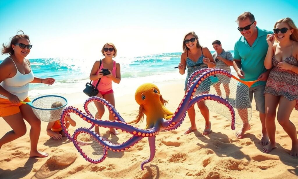 Octopus Puns for Tourists and Travelers