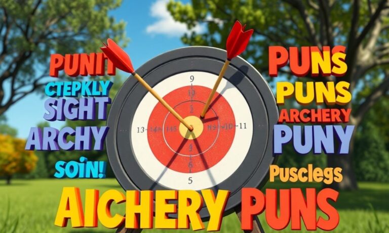 150+ Archery Puns One Liner (2025) That Hit the Funny Bullseye
