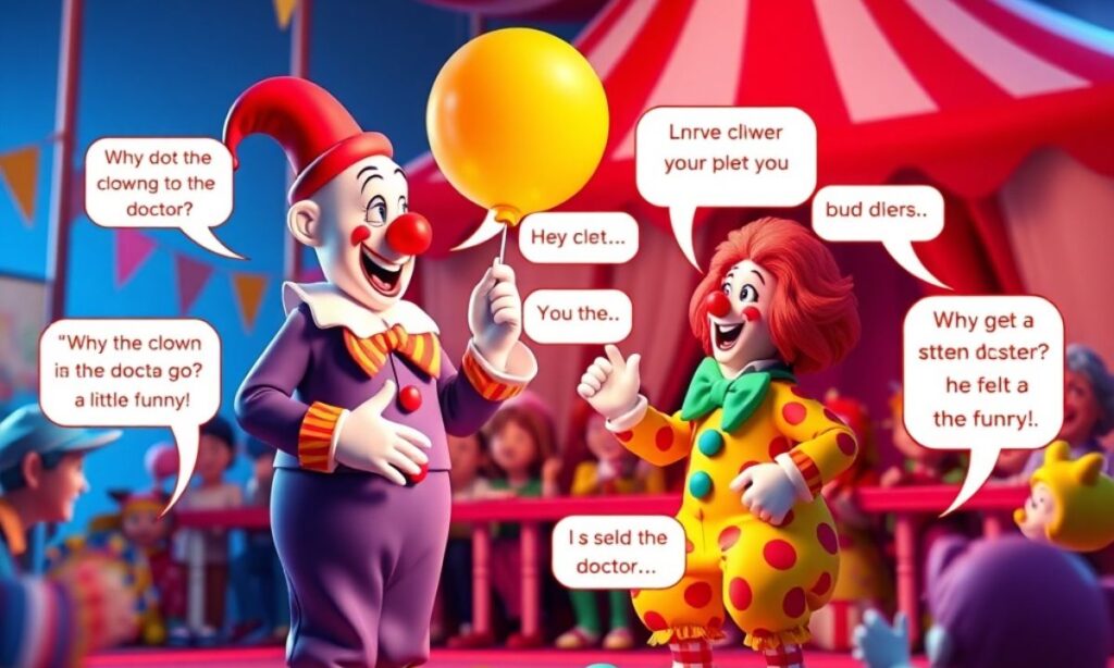 Clown Puns One Liners