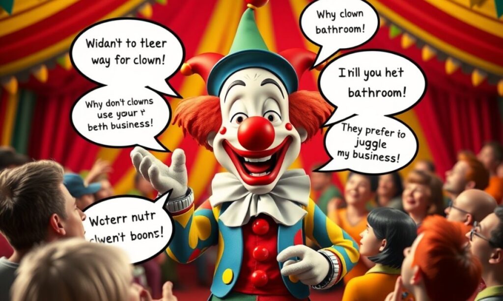 Dirty Clown Puns