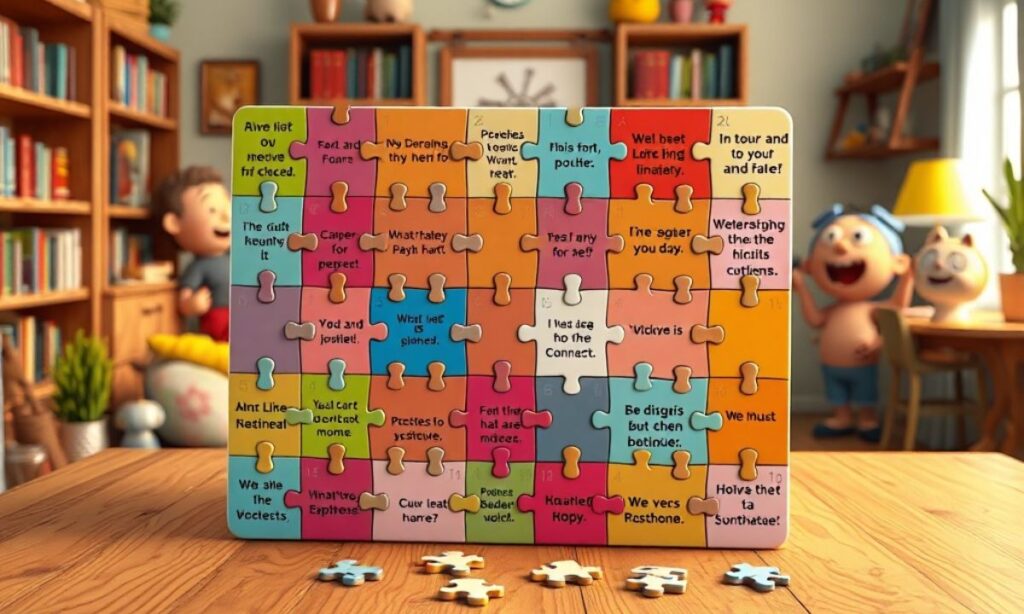 Funny Puzzle Puns Captions