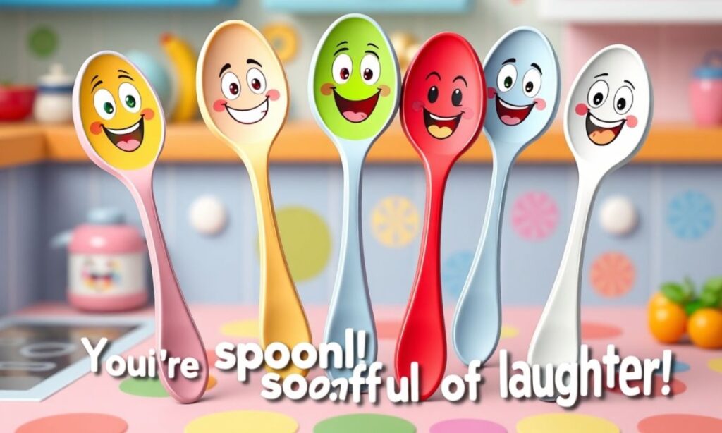 Funny Spoon Puns Captions