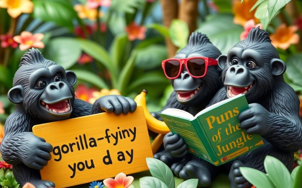 Gorilla Puns for Captions