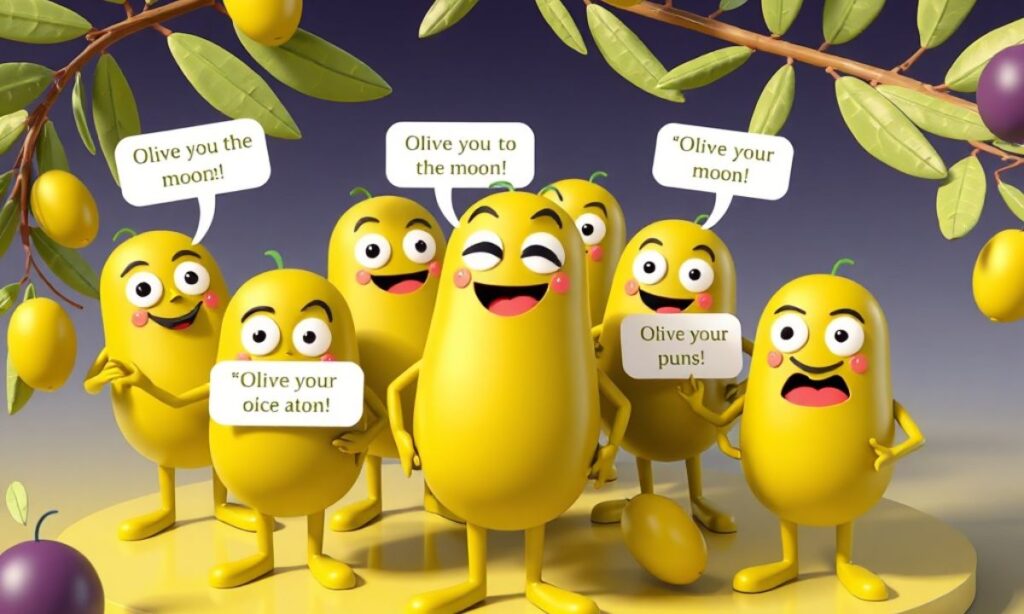 Olive Puns Captions
