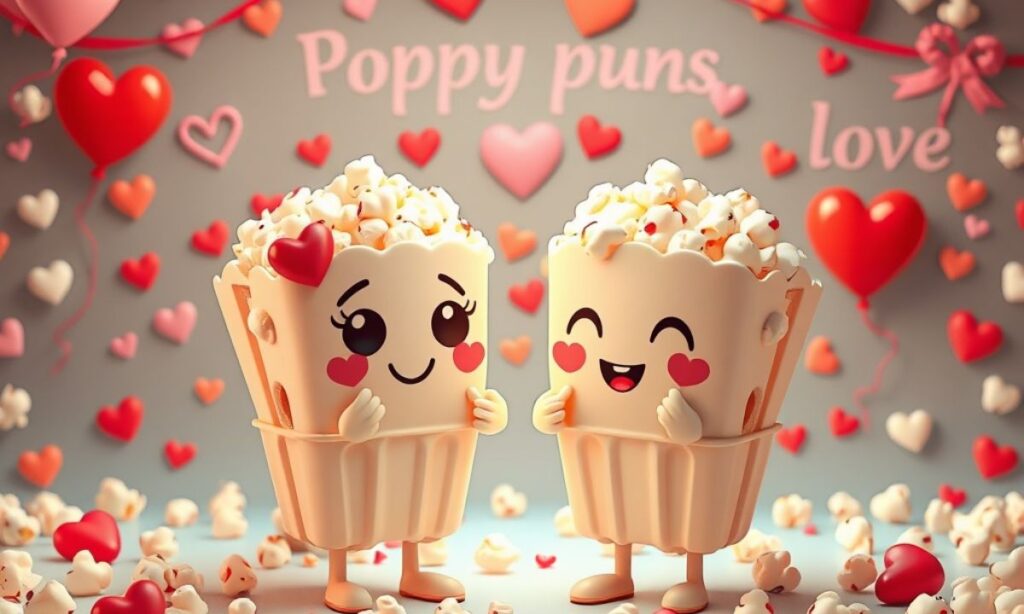 Popcorn Puns Love