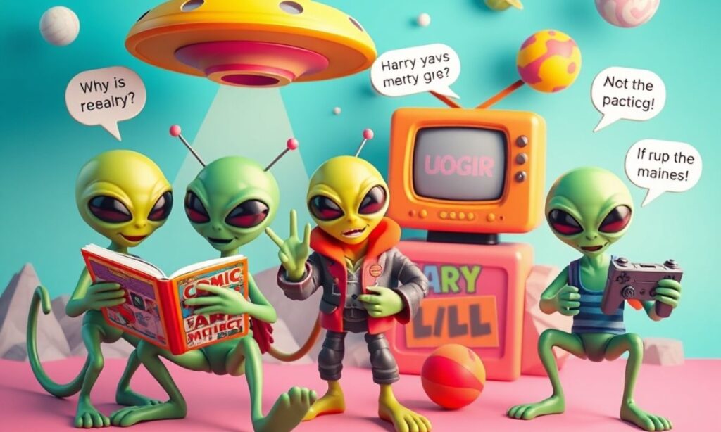 Alien Puns in Pop Culture