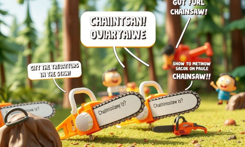 Chainsaw Jokes for Instagram Captions