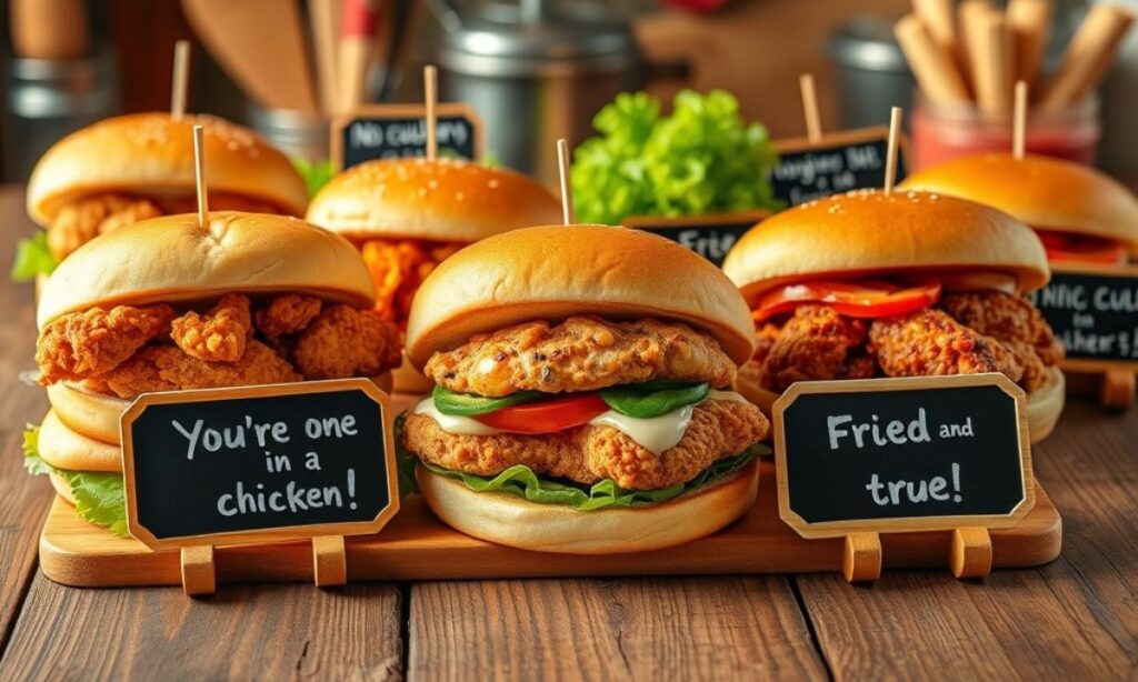 Chicken Sandwich Puns