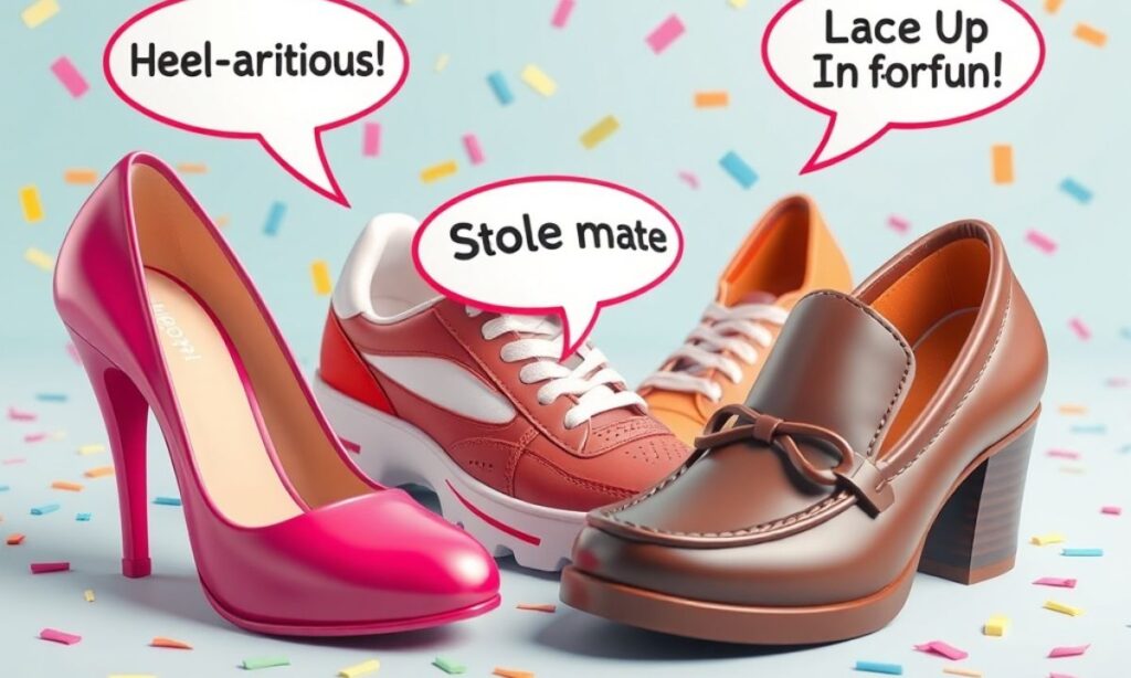 Clever Shoe Puns