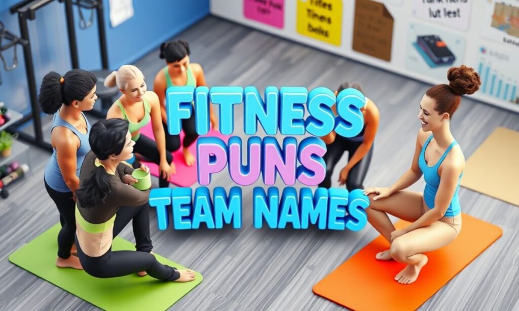 Fitness Puns Team Names