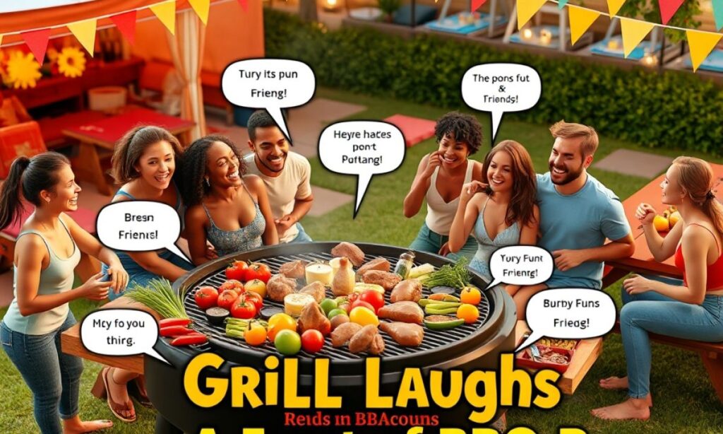 Grill Laughs A Feast of BBQ Puns