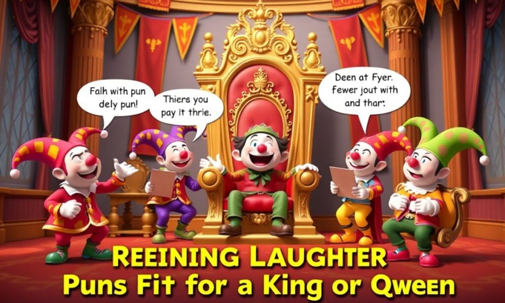 Reigning Laughter Puns Fit for a King or Queen