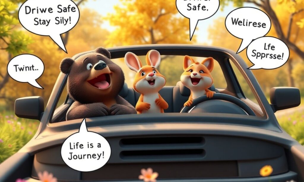 Short Funny Driving Puns