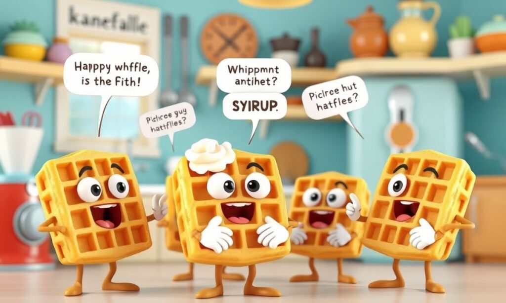 Waffle Puns Dirty