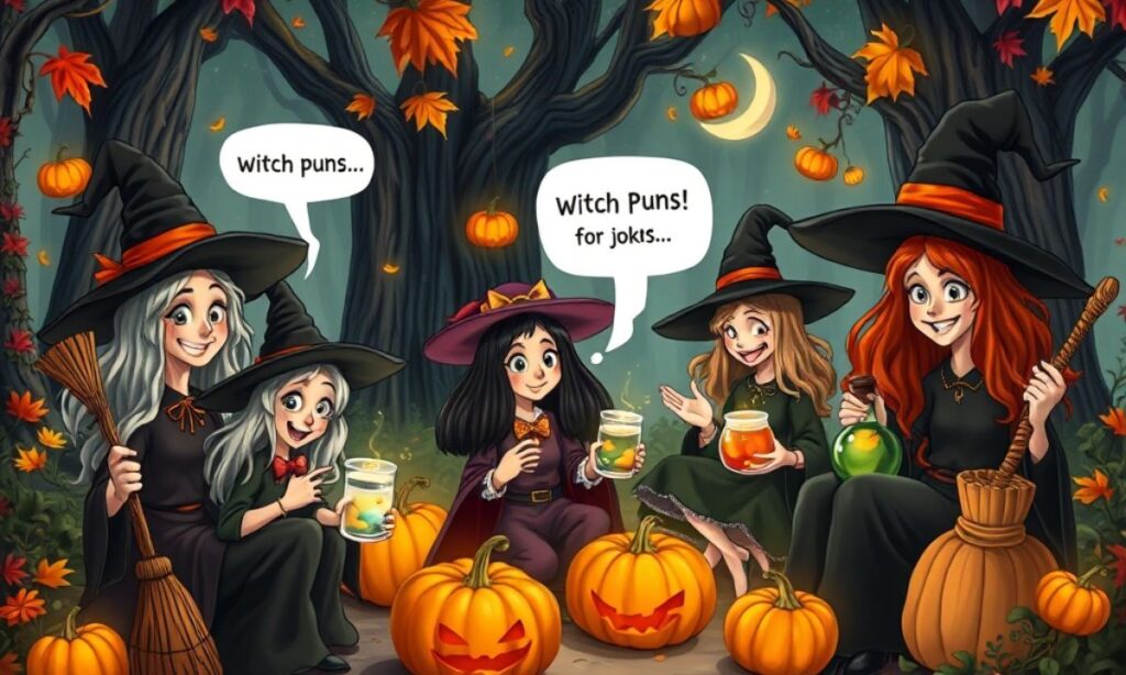Witch Puns And Witch Jokes