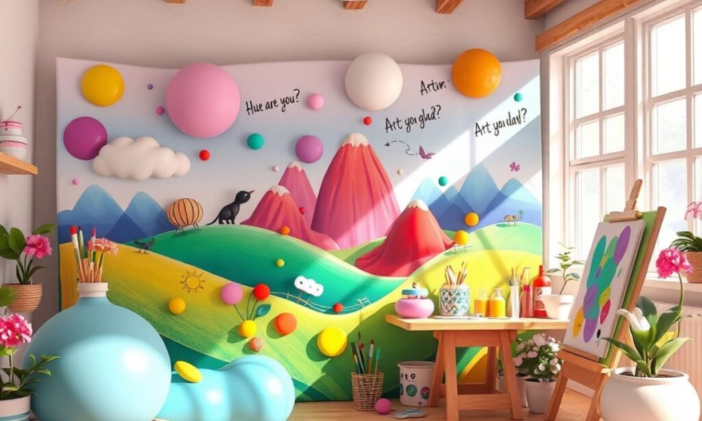 Funny Painting Puns Captions