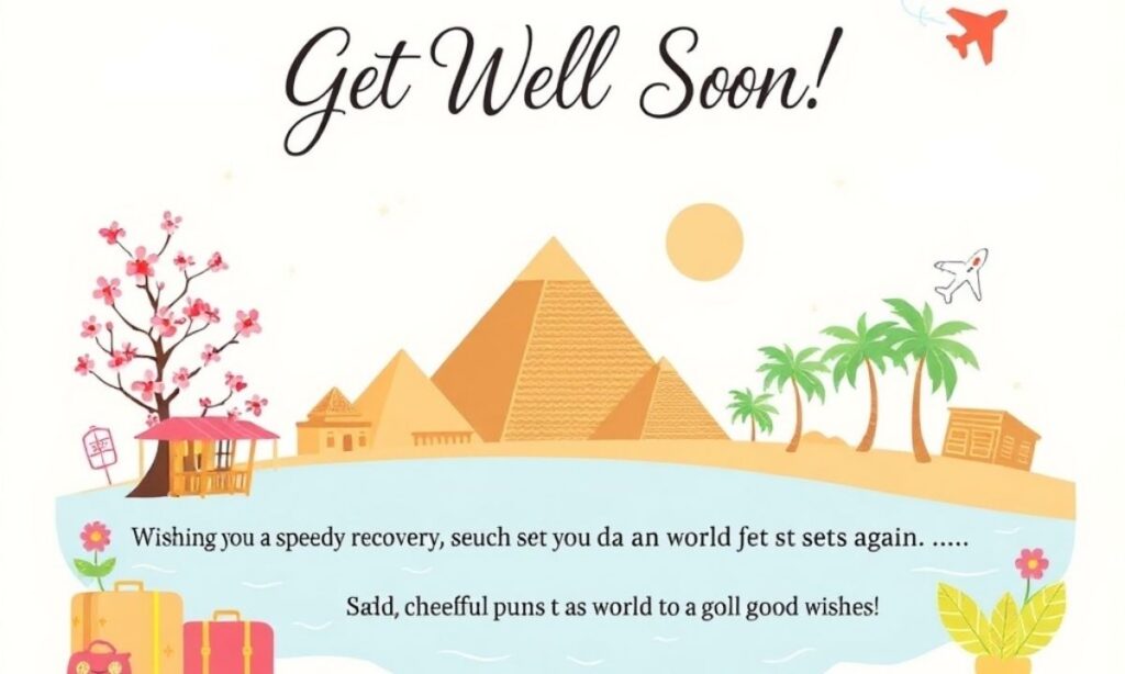 Get Well Soon Puns for Tourists and Travelers
