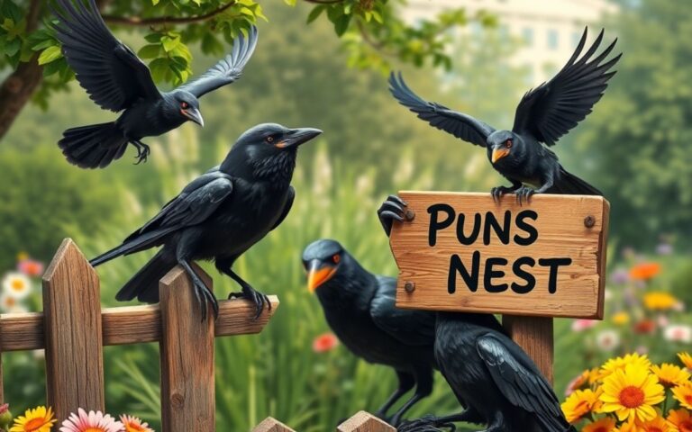 190+ Crow Puns Sharp Beaks, Sharper Punchlines! 2026