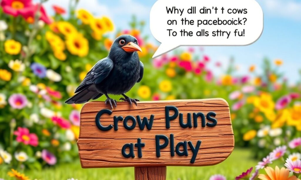 Crow Puns Dirty