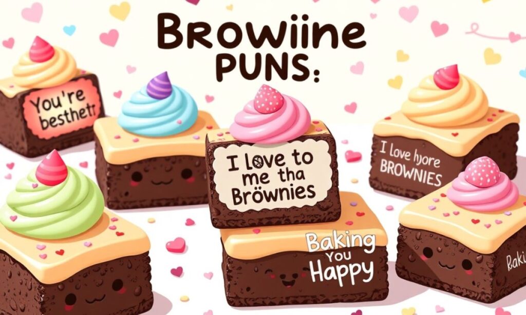 Cute Brownie Puns