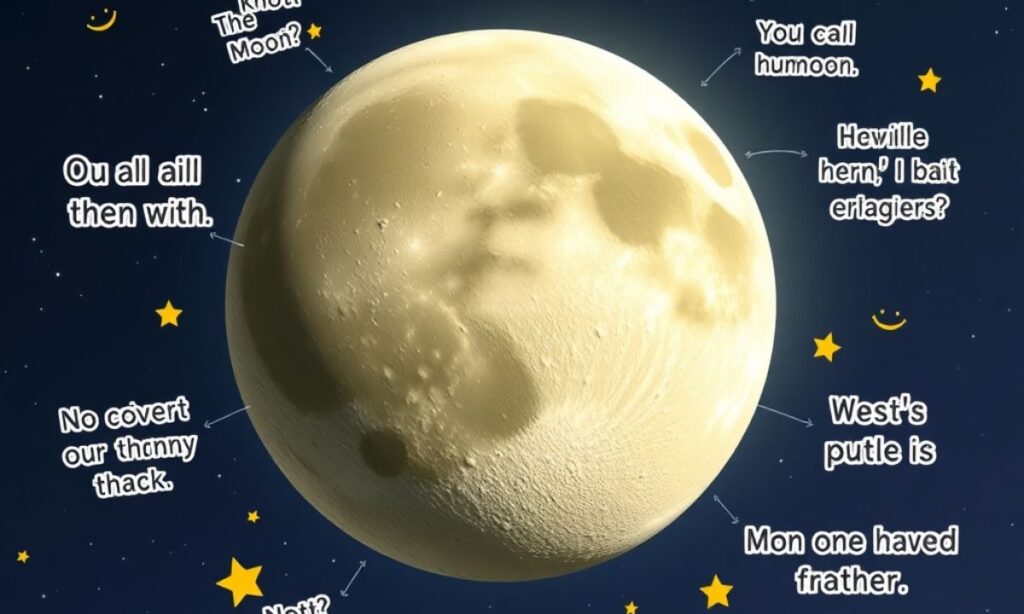 Moon Puns Captions