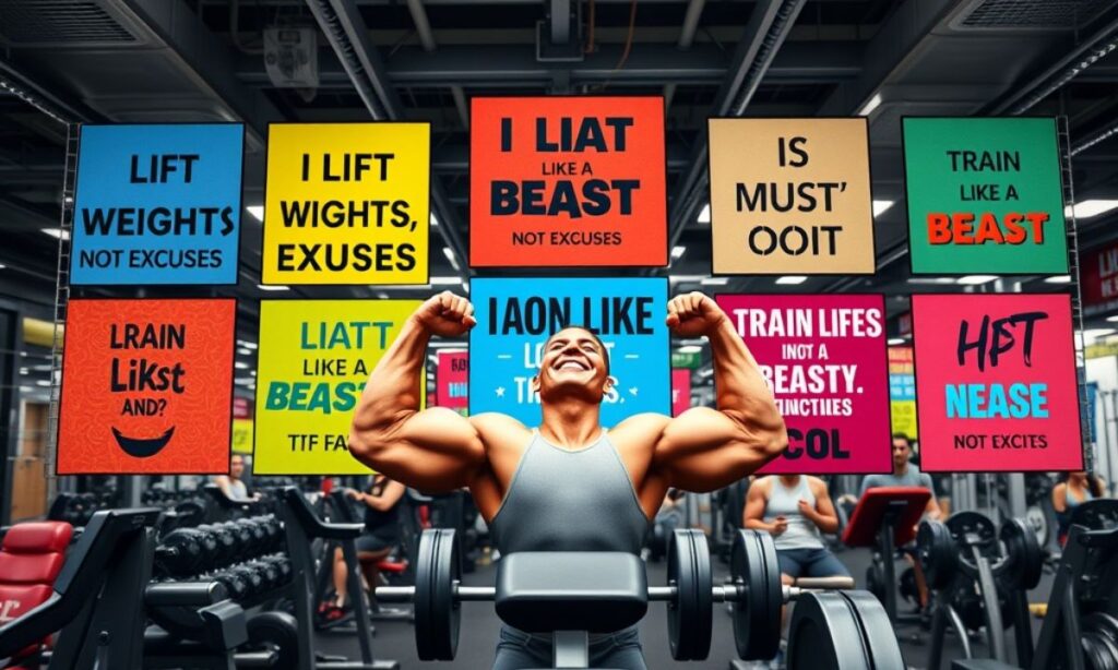 Muscle Puns Captions