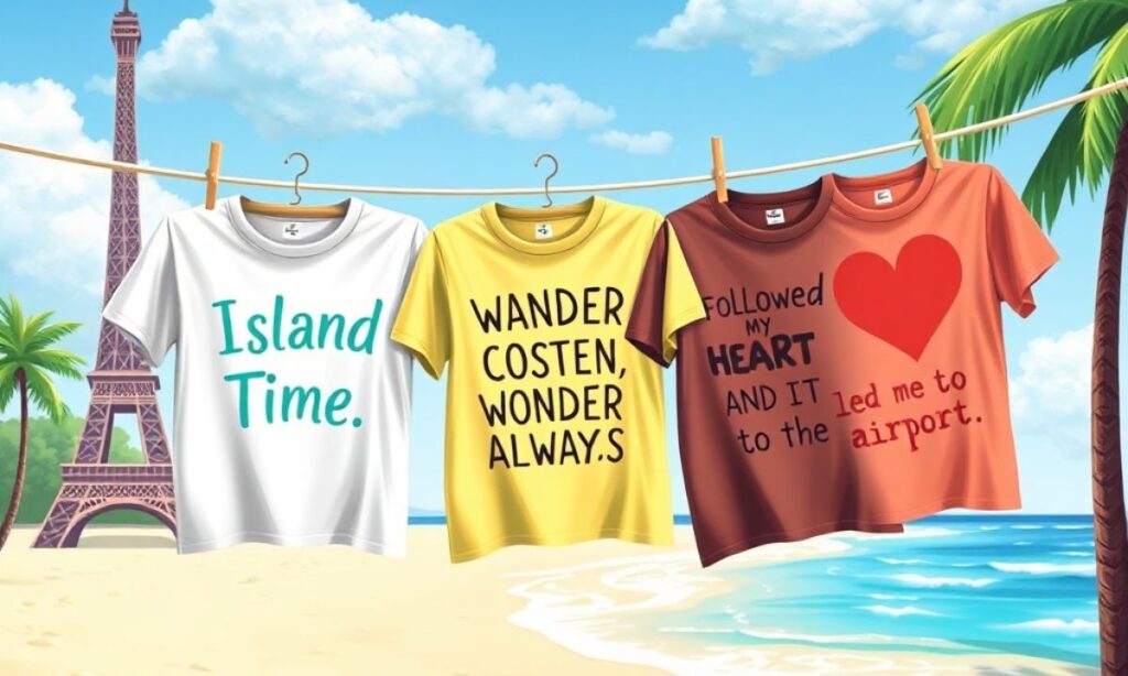 Shirt Puns for Tourists and Travelers