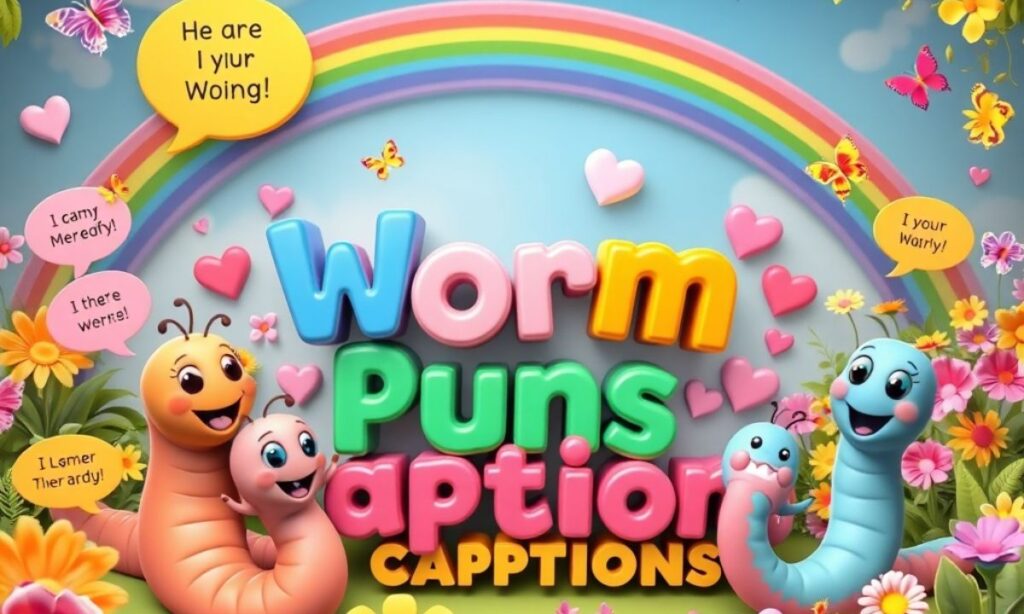 Worm Puns Captions