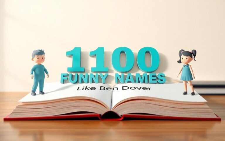 1100 Funny Names Like Ben Dover Unique For Males & Females 2026