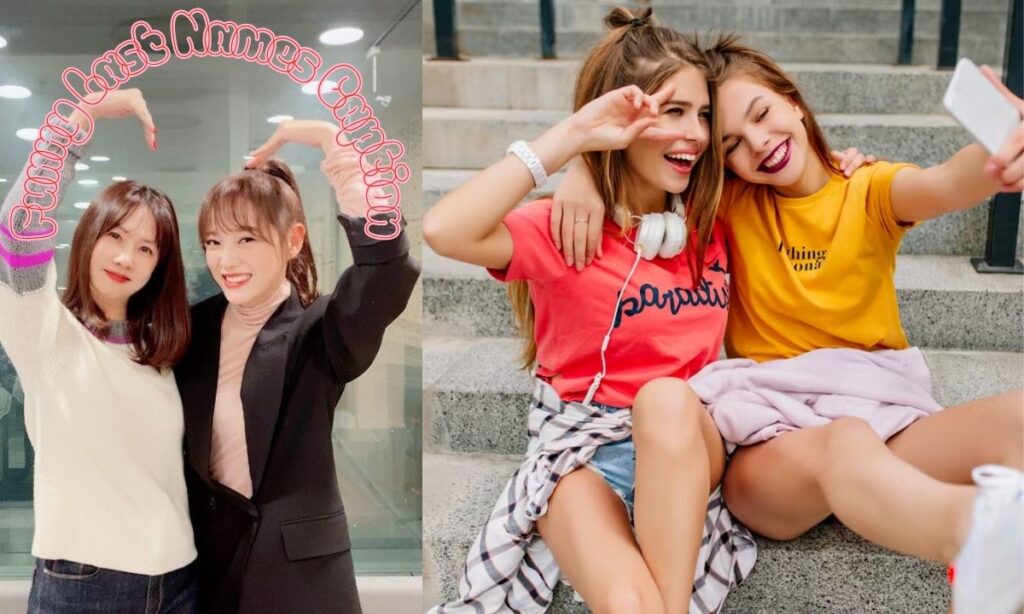 Funny Last Names Caption