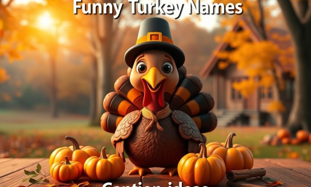 Funny Turkey Names Caption