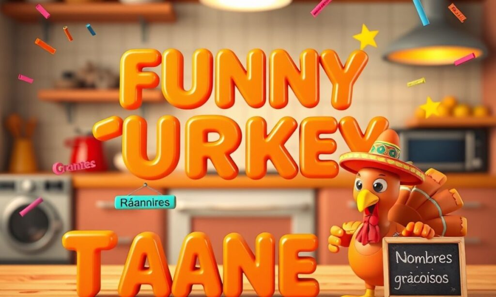 Funny Turkey Names in Spanish