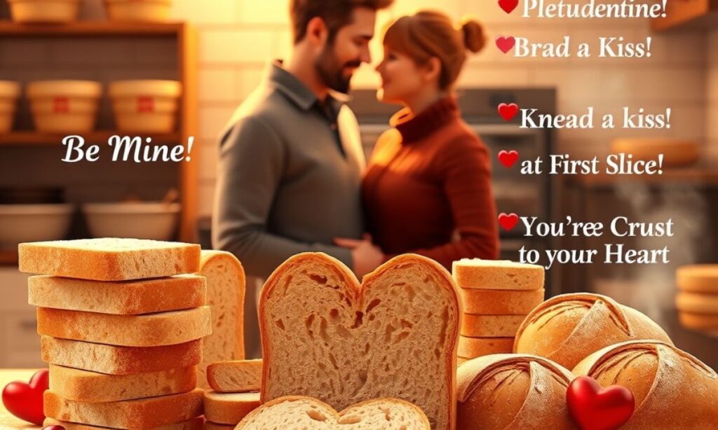 Love Bread Puns for Valentine's Day