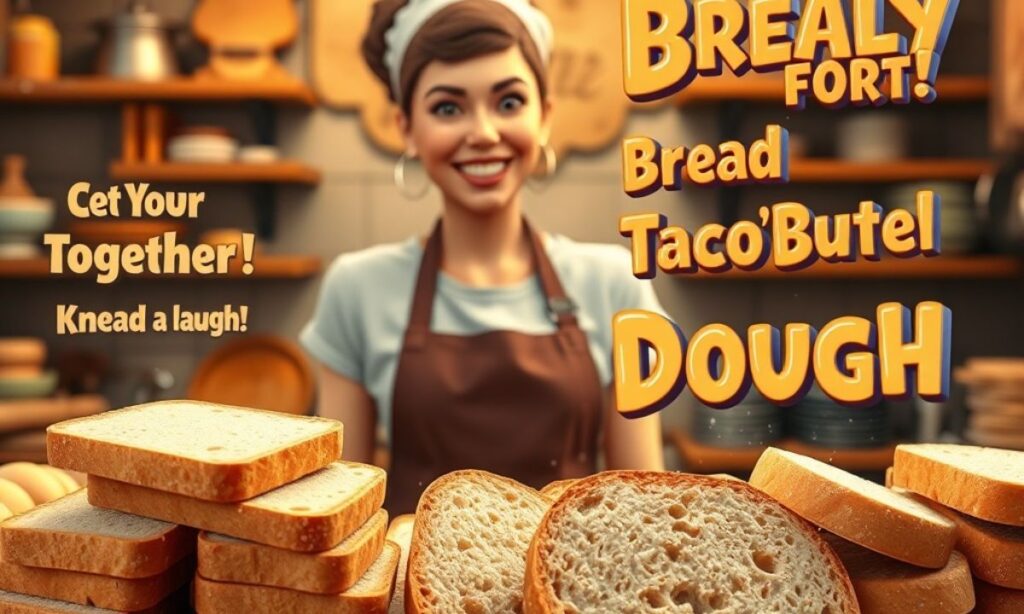 Silly & Sassy Bread Puns Wordplay